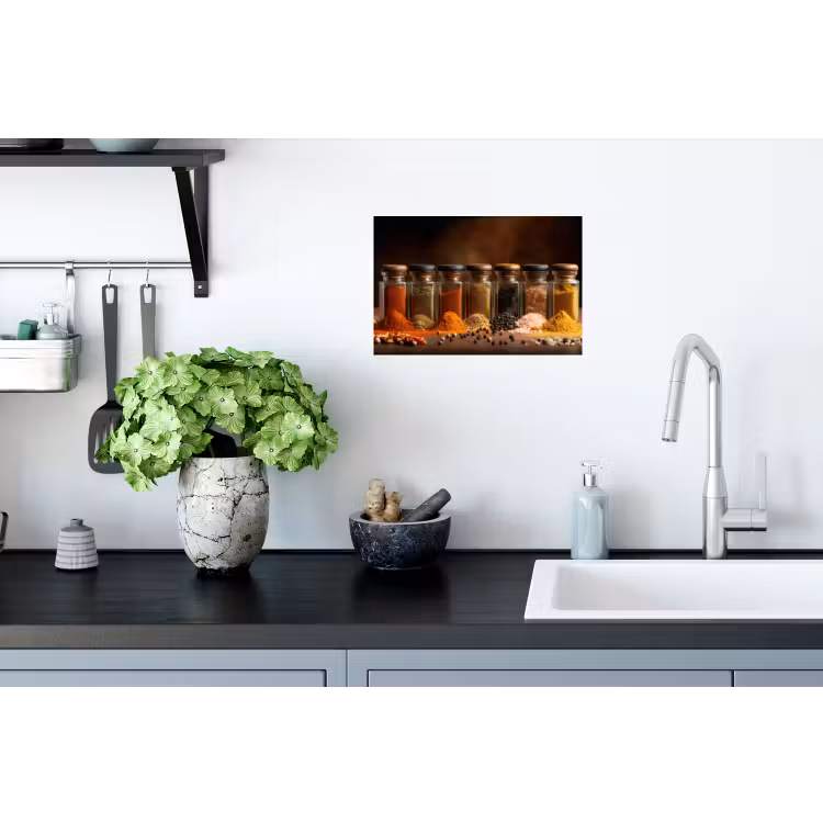 Muursticker - Potjes - Kruiden - Specerijen - Korrels — 2