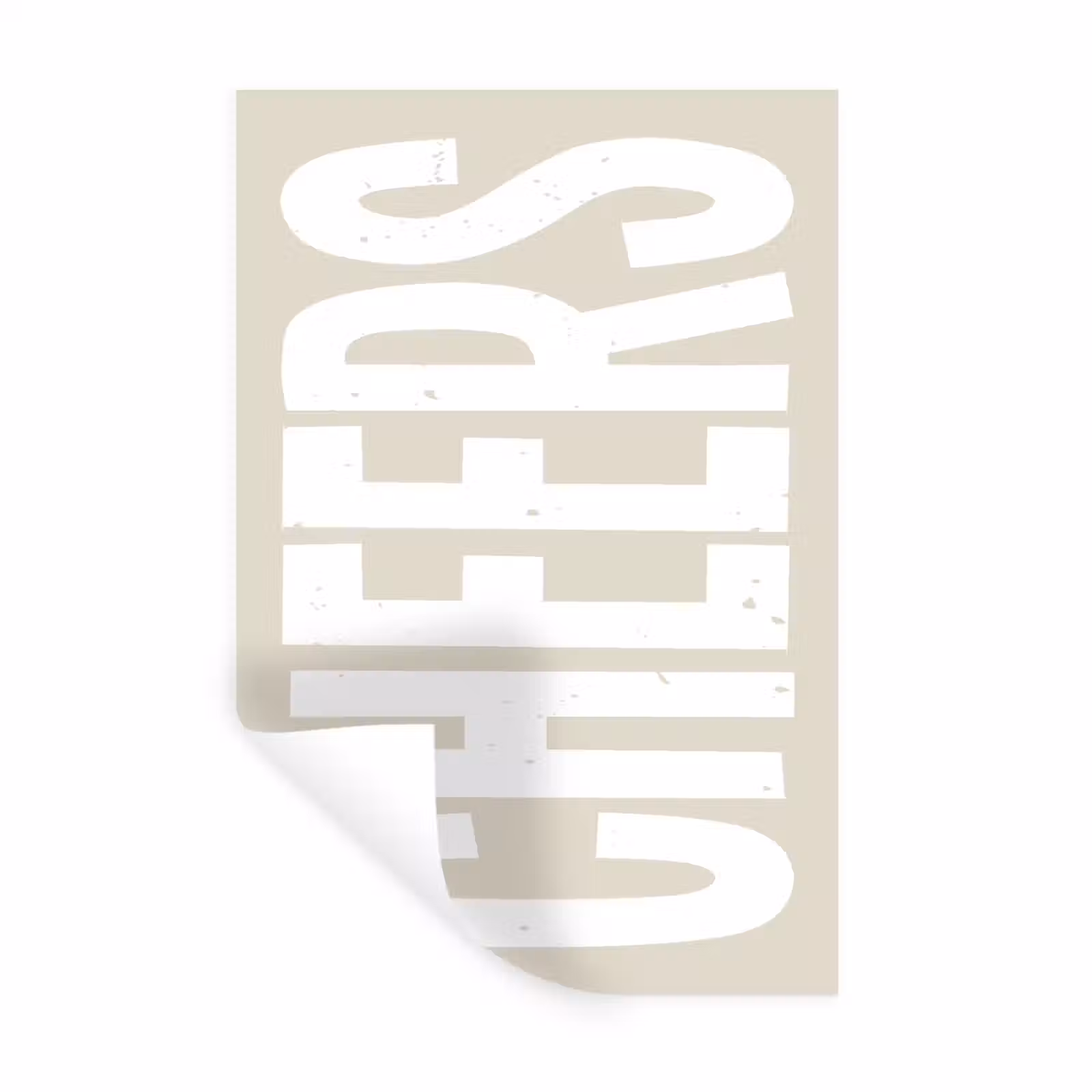 Muursticker - Cheers - Feest - Japandi - Vintage — 1