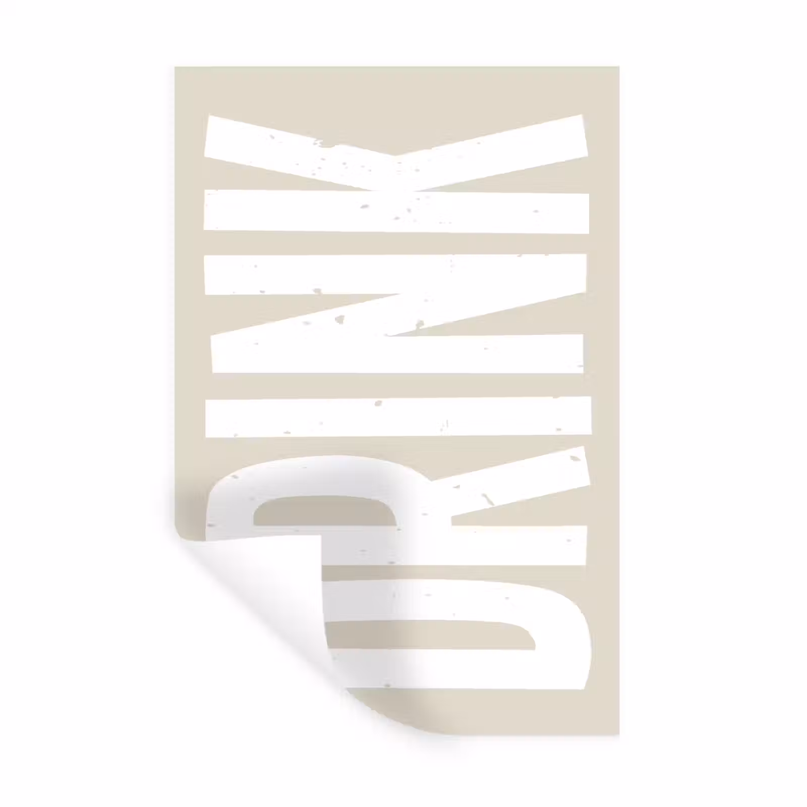 Muursticker - Japandi - Vintage - Japandi - Wit — 1