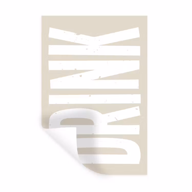 Muursticker - Japandi - Vintage - Japandi - Wit — 1