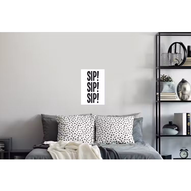 Muursticker - Vintage - Japandi - Decoratie - Black — 5