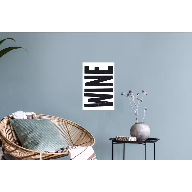 Muursticker - Vintage - Japandi - Wine - Decoratie — 4