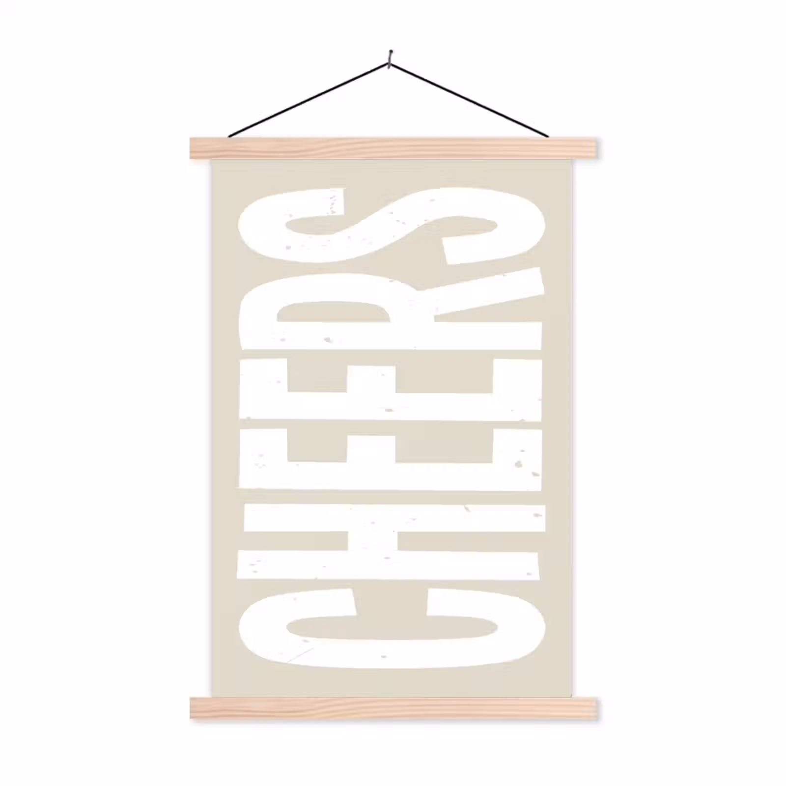 Schoolplaat - Cheers - Feest - Japandi - Vintage — 1