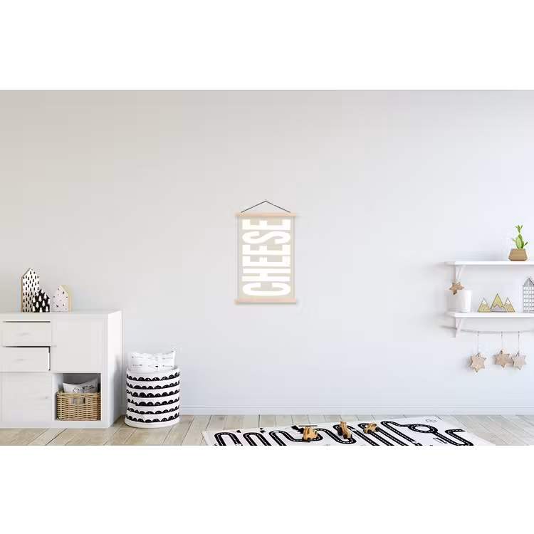 Schoolplaat - Food - Japandi - Cheese - Decoratie — 3