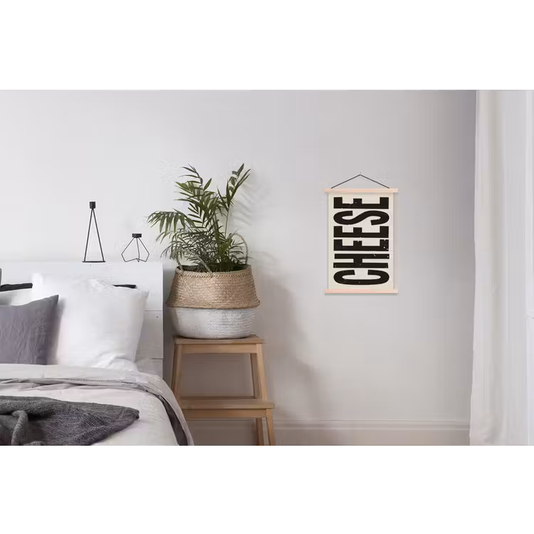 Schoolplaat - Kaas - Decoratie - Beige - Cheese — 2