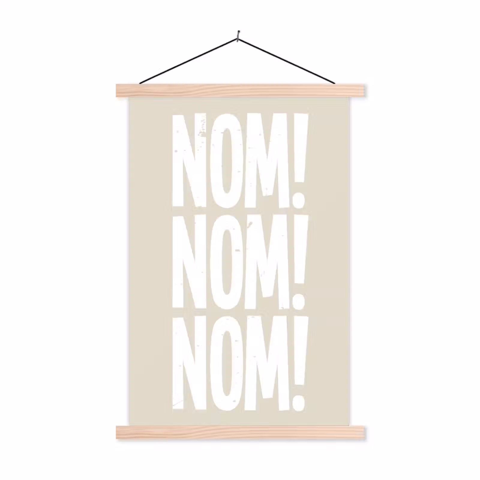 Schoolplaat - Beige - Vintage - Japandi - Decoratie — 1