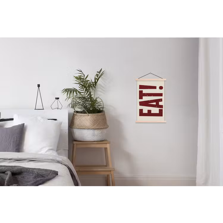 Schoolplaat - Red - Eten - Vintage - Decoratie — 2