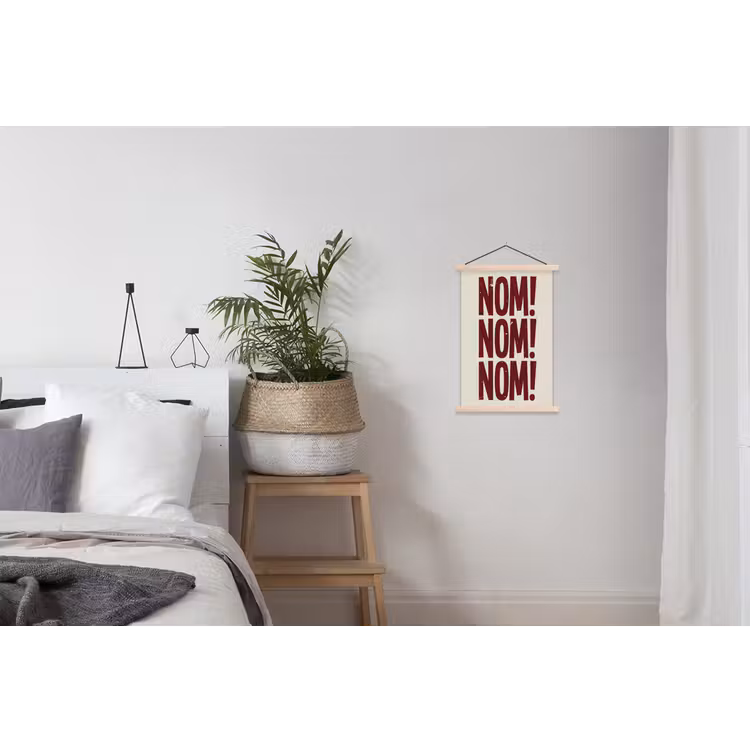 Schoolplaat - Rood - Vintage - Decoratie - Japandi — 2