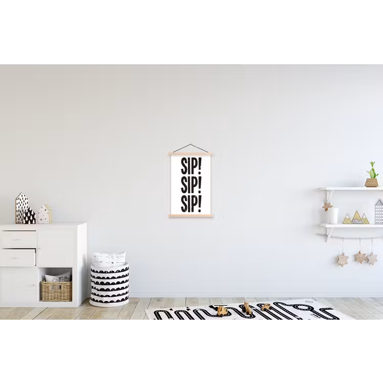 Schoolplaat - Vintage - Japandi - Decoratie - Black — 3