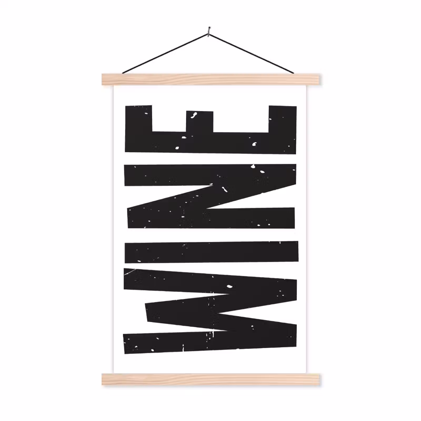 Schoolplaat - Vintage - Japandi - Wine - Decoratie — 1