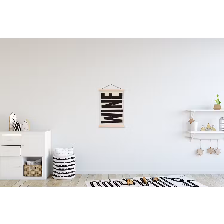 Schoolplaat - Zwart - Wijn - Decoratie - Vintage — 3