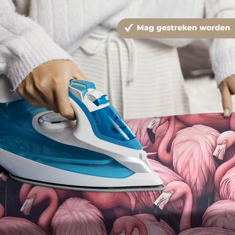 Wandkleed - Flamingo - Roze - Dieren — 6