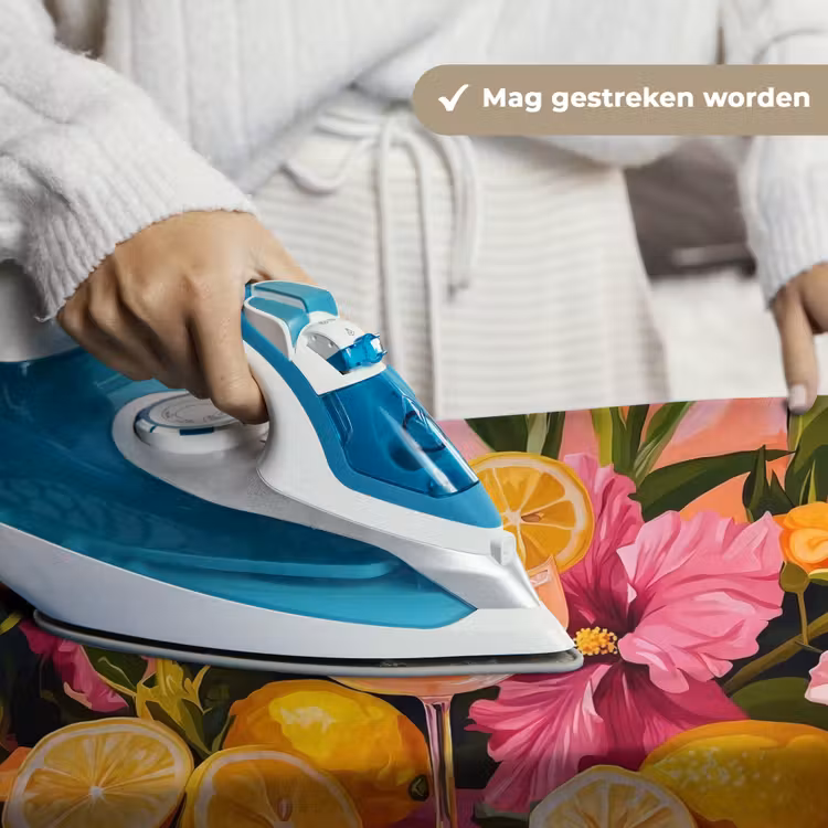 Wandkleed - Drink - Bloemen - Yellow — 6
