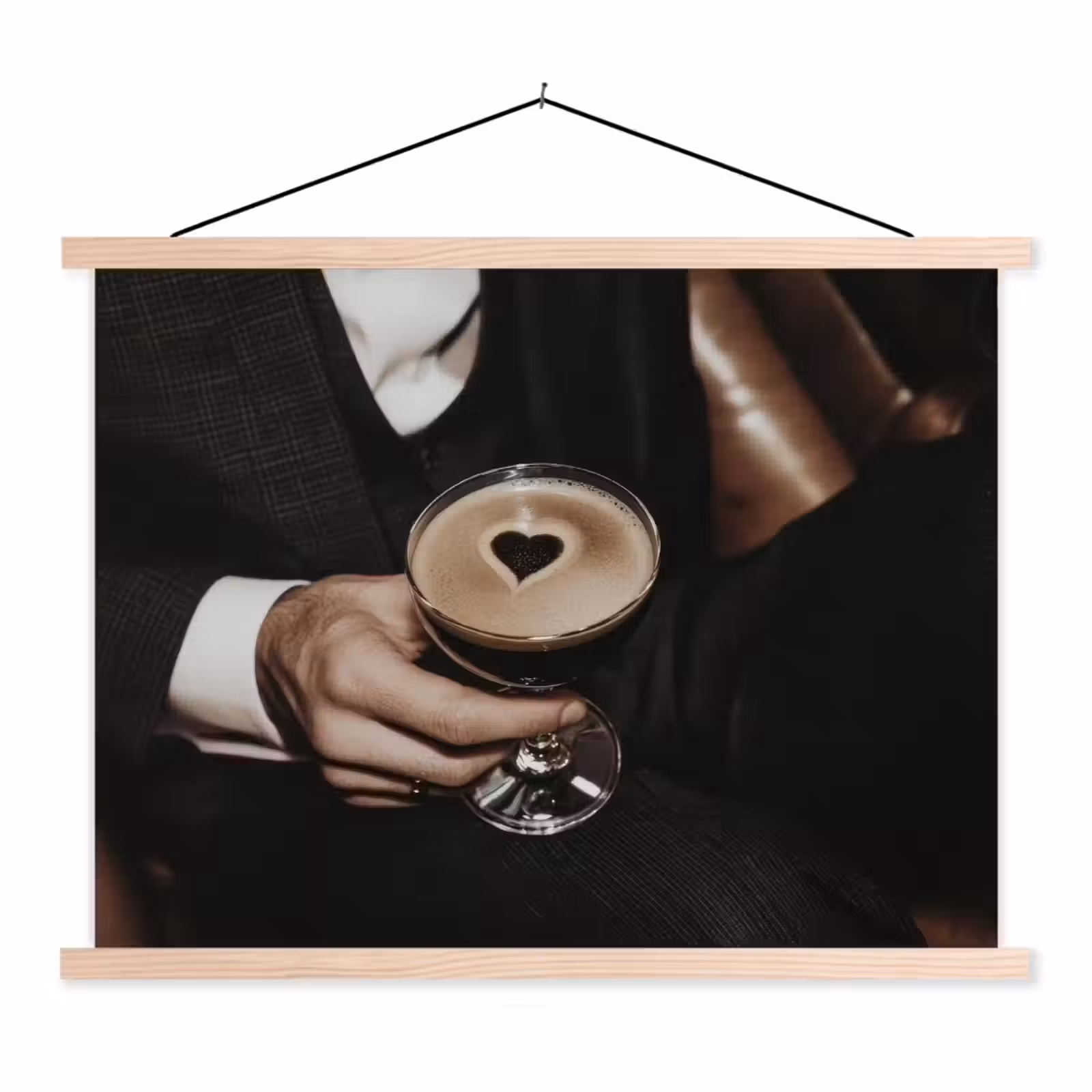 Schoolplaat - Hartje - Cocktail - Espresso Martini - Hand — 1
