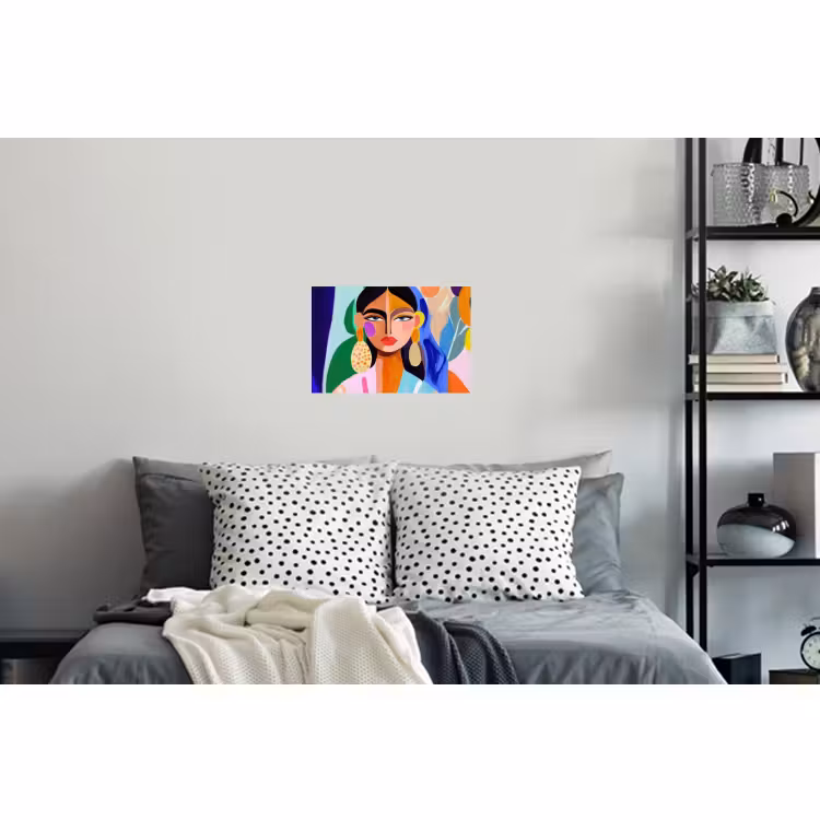 Muursticker - Portret - Vrouw - Modern — 5