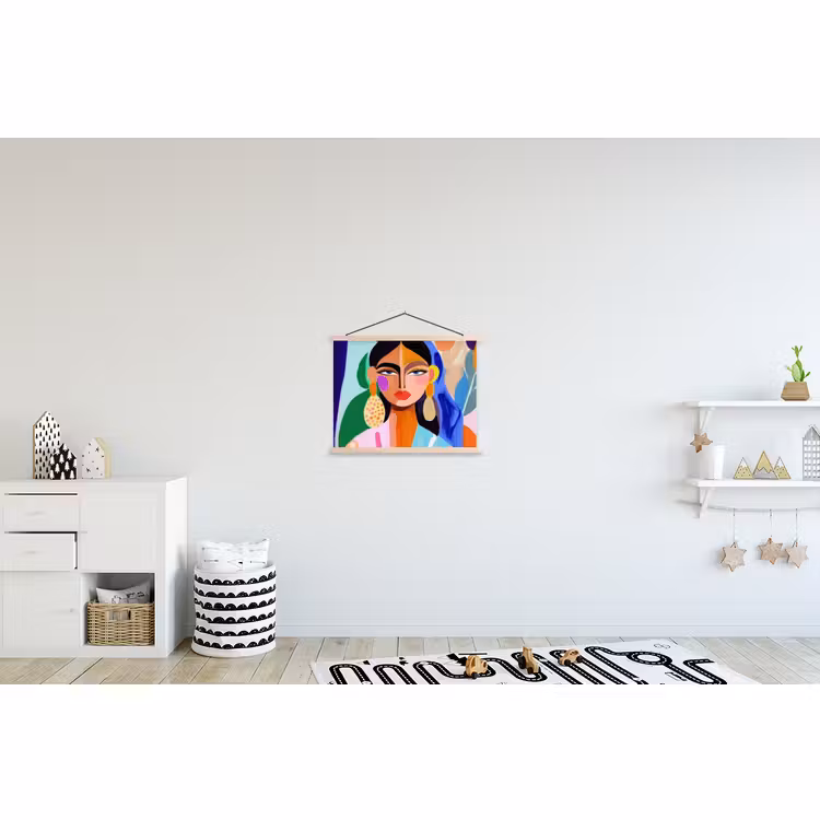 Schoolplaat -  Portret - Vrouw - Modern — 3