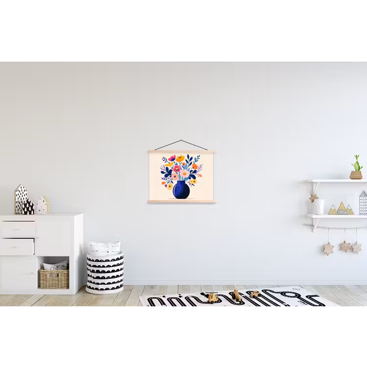 Schoolplaat - Vaas - Bloemen - Boeket — 3