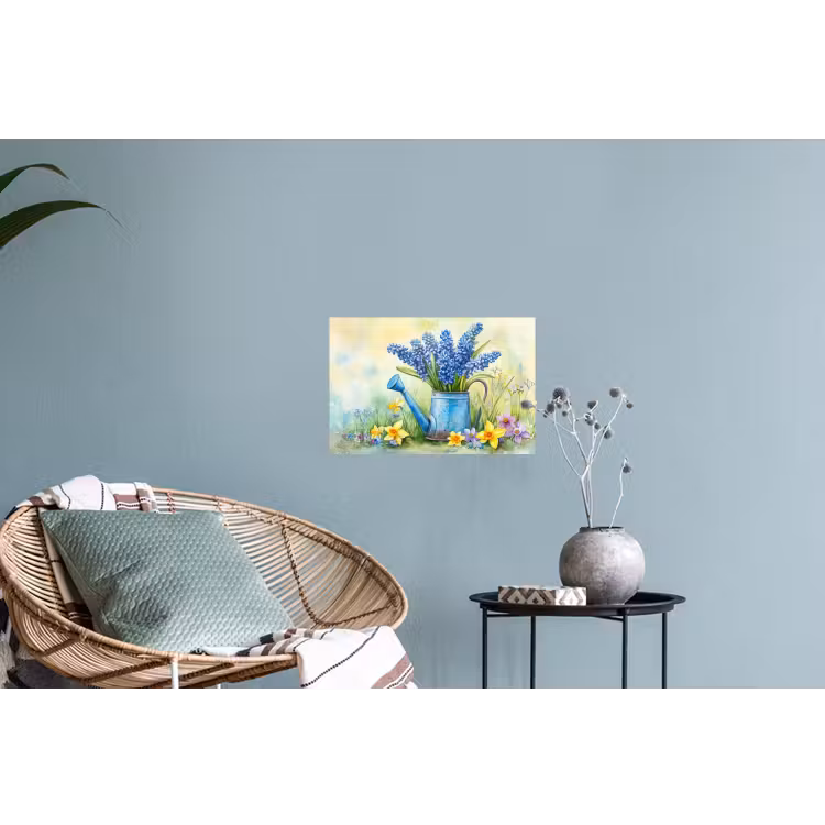Muursticker - Gieter - Lavendel - Bloesems — 4