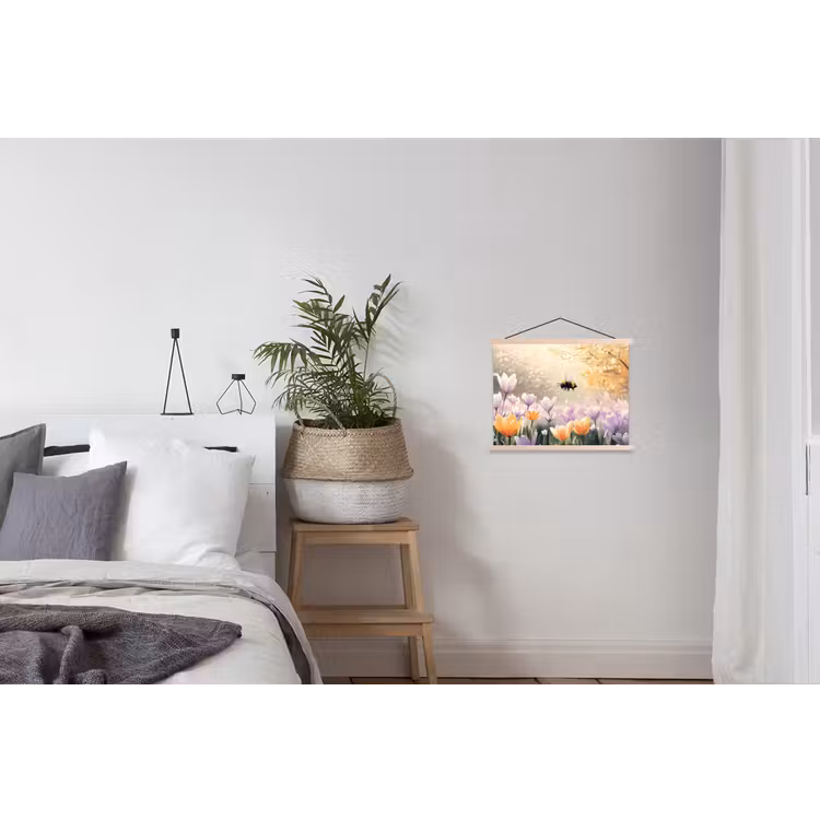 Schoolplaat - Viooltjes - bij - Zonlicht — 2