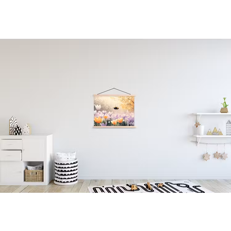 Schoolplaat - Viooltjes - bij - Zonlicht — 3