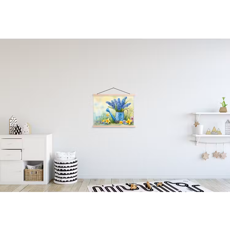 Schoolplaat - Lavendelbloemen - Quote - Gieter — 3
