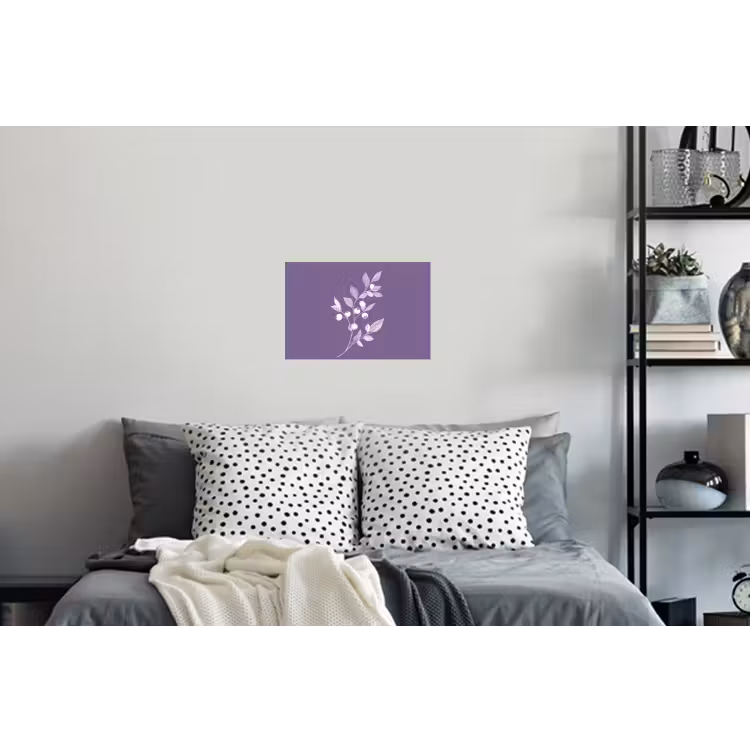 Muursticker - Tak - Sierlijk - Bladeren - Minimalistisch — 5