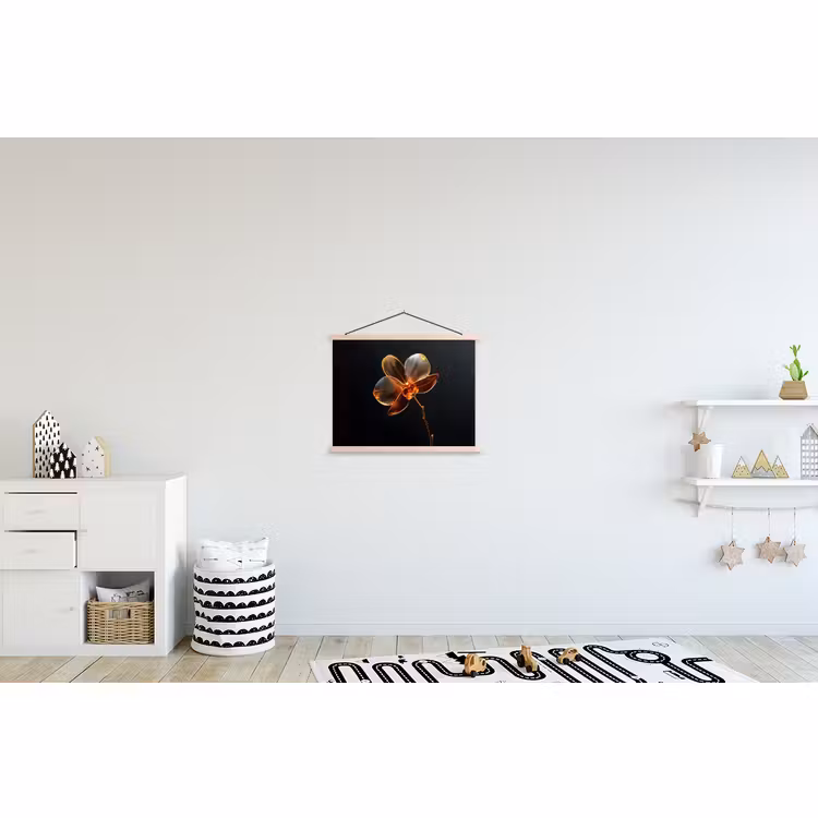 Schoolplaat -  Orchidee - Doorzichtig - Bloem — 3