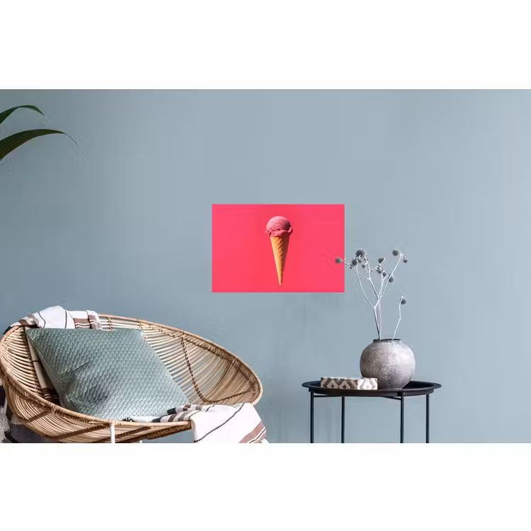 Muursticker - Schepijs - Roze - Hoorntje — 4