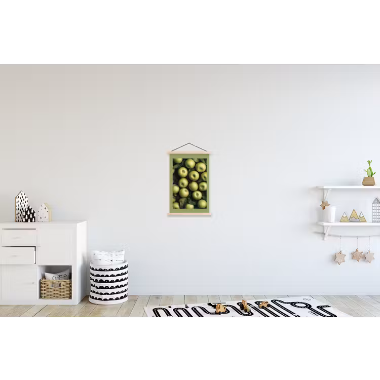 Schoolplaat - Appels - Groen - bladeren — 3