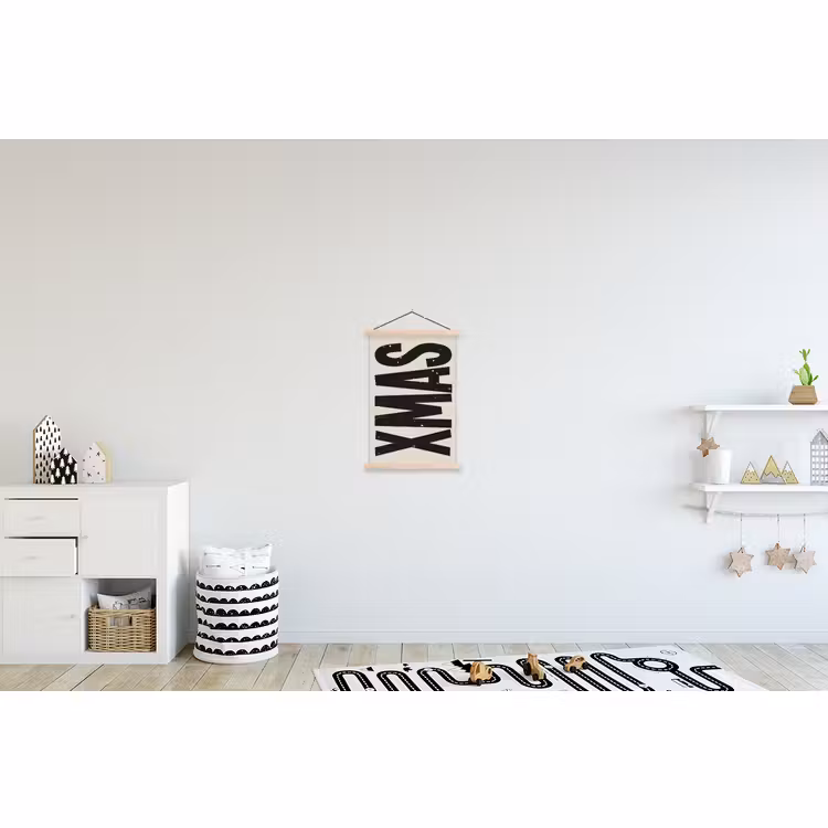 Schoolplaat - Kerst - Christmas - Japandi - Beige — 3