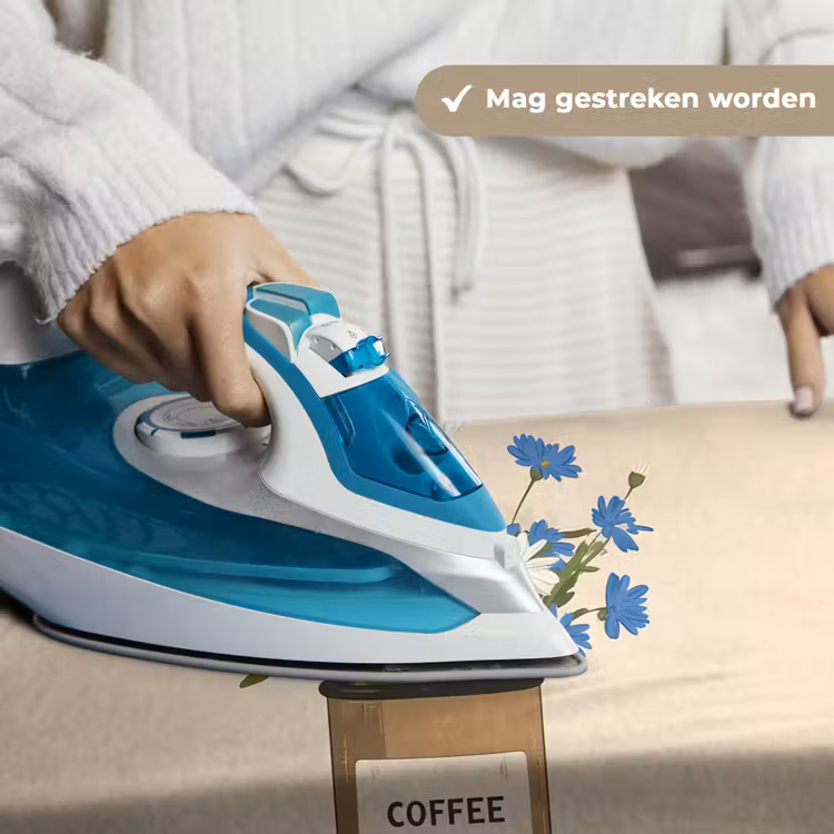Wandkleed - Coffee - Blik - Minimalistisch - Bloemen — 6