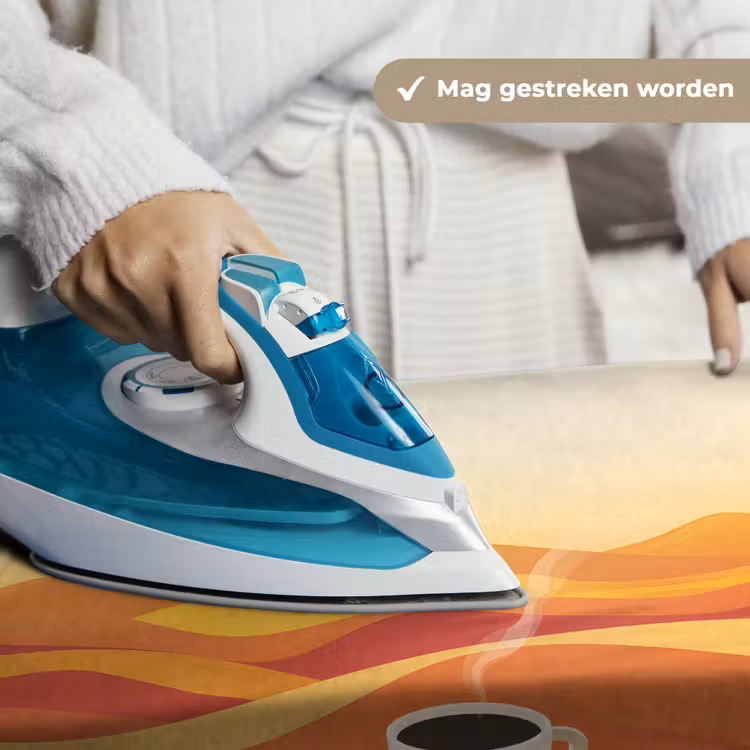 Wandkleed - Koffie - Landschap - Oranje - Koffiebonen — 6