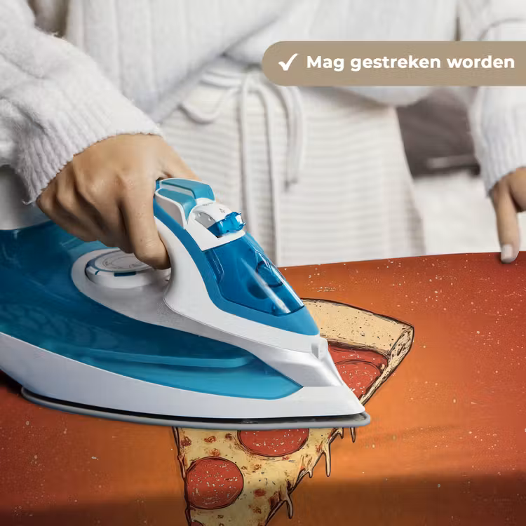 Wandkleed - Pizza - Kaas - Rood - Pepperoni — 6