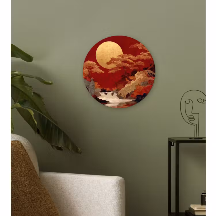 Muurcirkel - Volle maan - Landschap - Waterval — 3