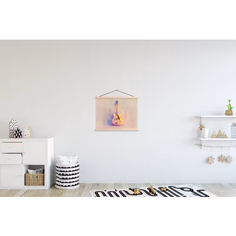 Schoolplaat - Gitaar - Pastel - Schilderachtig — 3