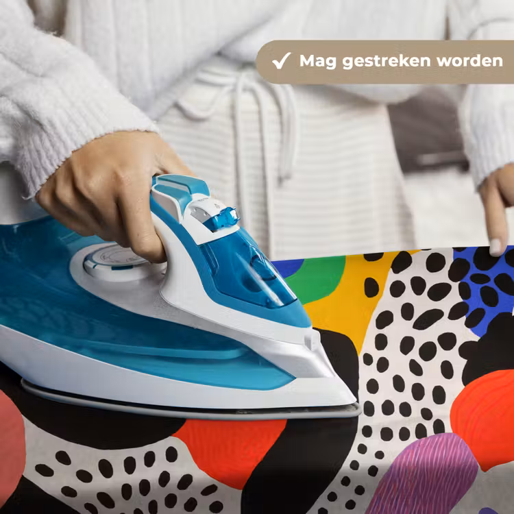 Wandkleed - Abstract - Vormen - Kleuren - Stippen — 6