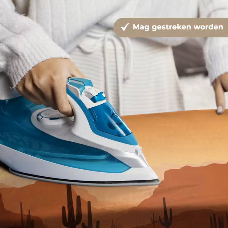 Wandkleed - Landschap - Woestijn - Cactussen - Zon — 6