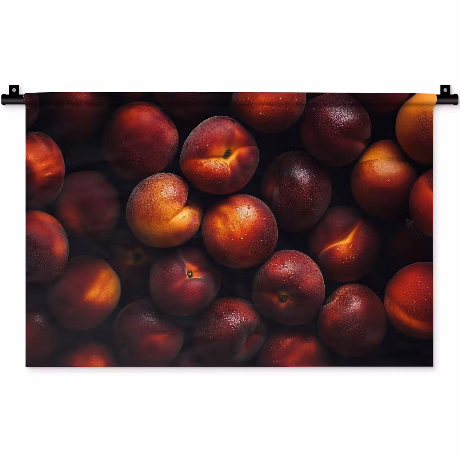 Wandkleed - Fruit - Close up - Nectarines — 1