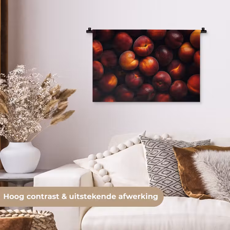 Wandkleed - Fruit - Close up - Nectarines — 4