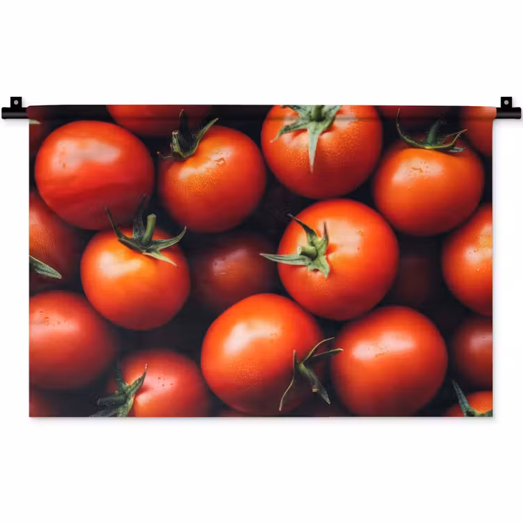 Wandkleed - Groente - Rood - Tomaten — 1