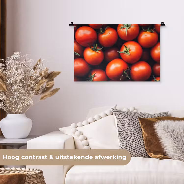 Wandkleed - Groente - Rood - Tomaten — 4