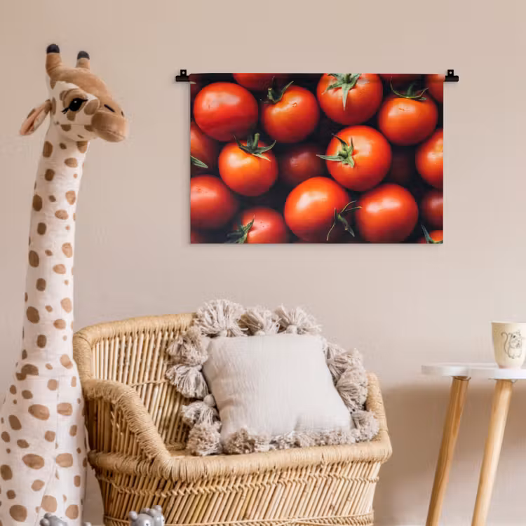 Wandkleed - Groente - Rood - Tomaten — 5
