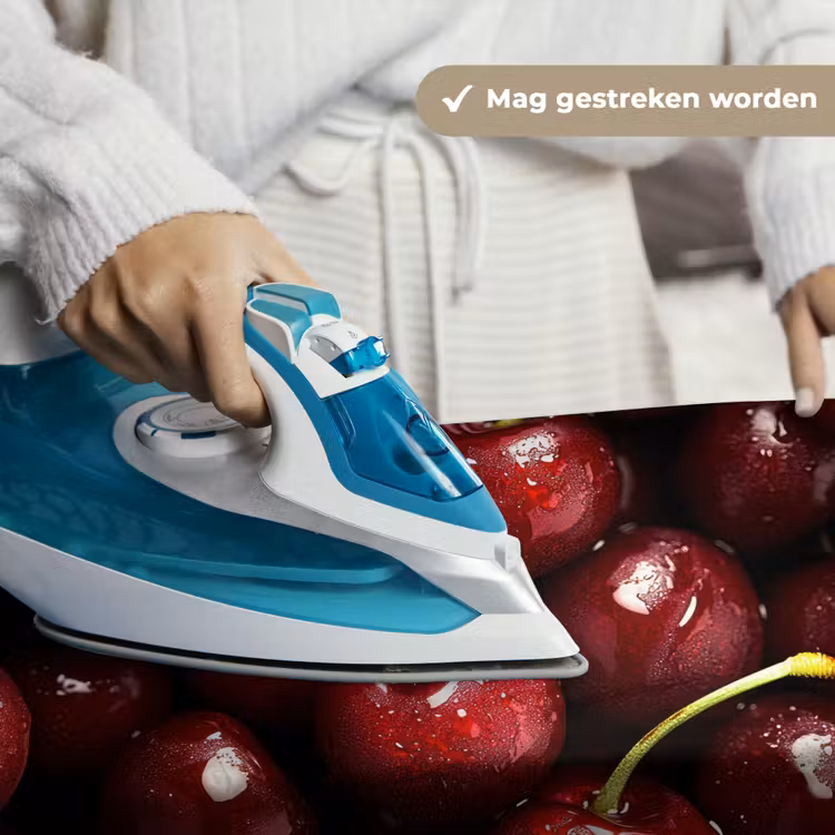 Wandkleed - Rood - Fruit - Kersen — 6