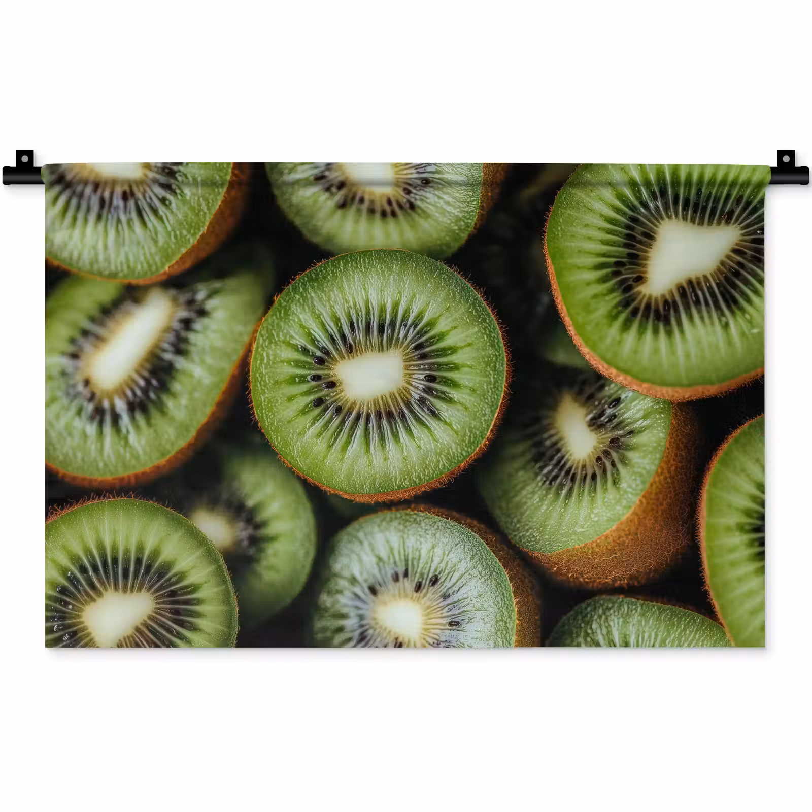 Wandkleed - Kiwi - Fruit - Groen — 1