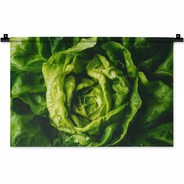 Wandkleed - Groente - Sla - Groen — 1