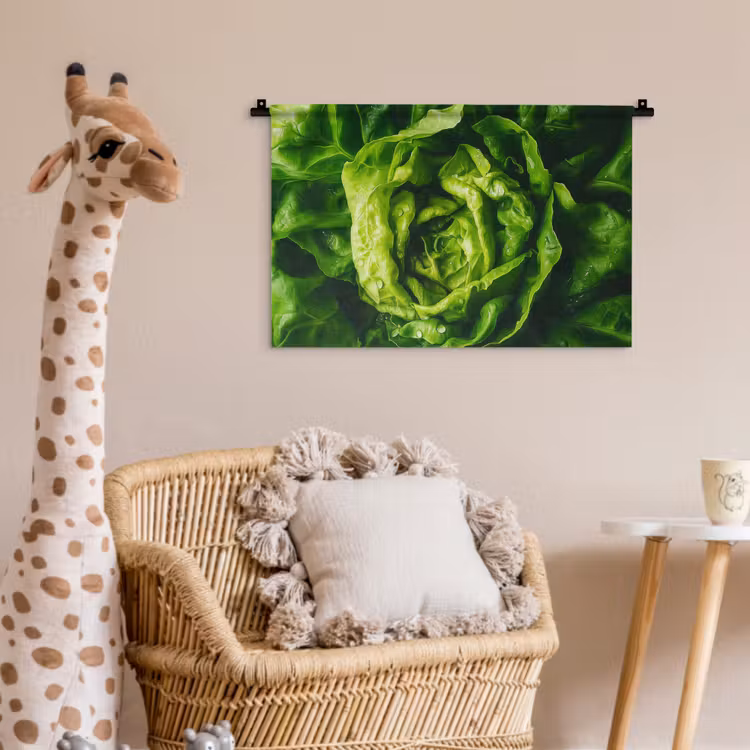 Wandkleed - Groente - Sla - Groen — 5