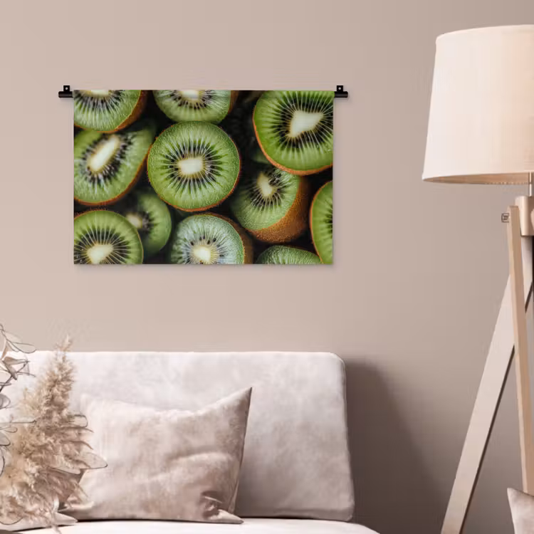 Wandkleed - Kiwi - Fruit - Groen — 2