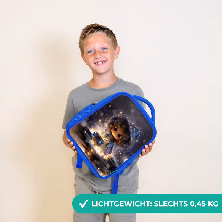 Rugzak kind - blauw - Nachtspreuk in nevellicht — 2