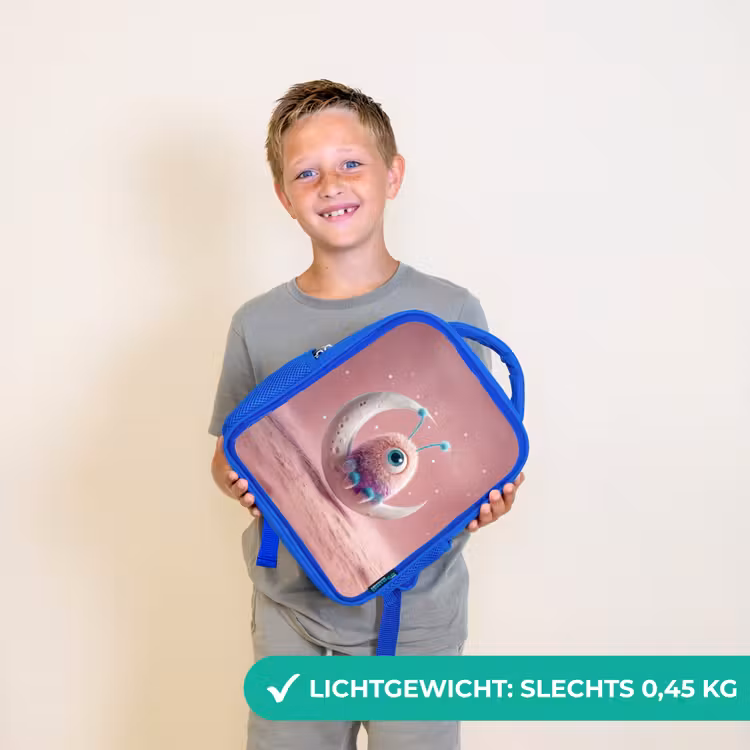 Rugzak kind - blauw - Maanwachter met één oog — 2