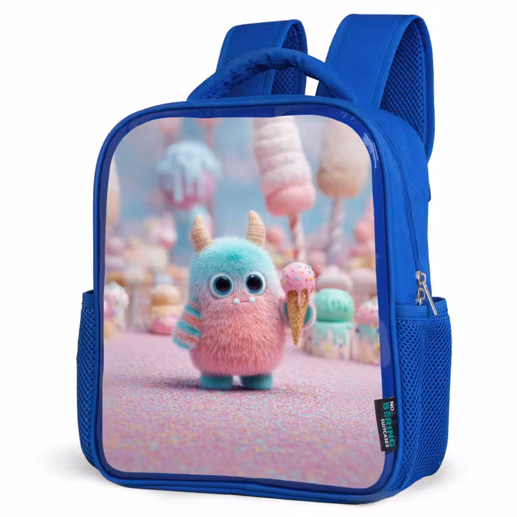 Rugzak kind - blauw - Monsterlijk zoet avontuur — 7